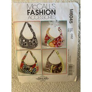 McCall's Misses Handbag Sewing Pattern M6045 - uncut 2010